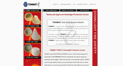Desktop Screenshot of downlightcover.com